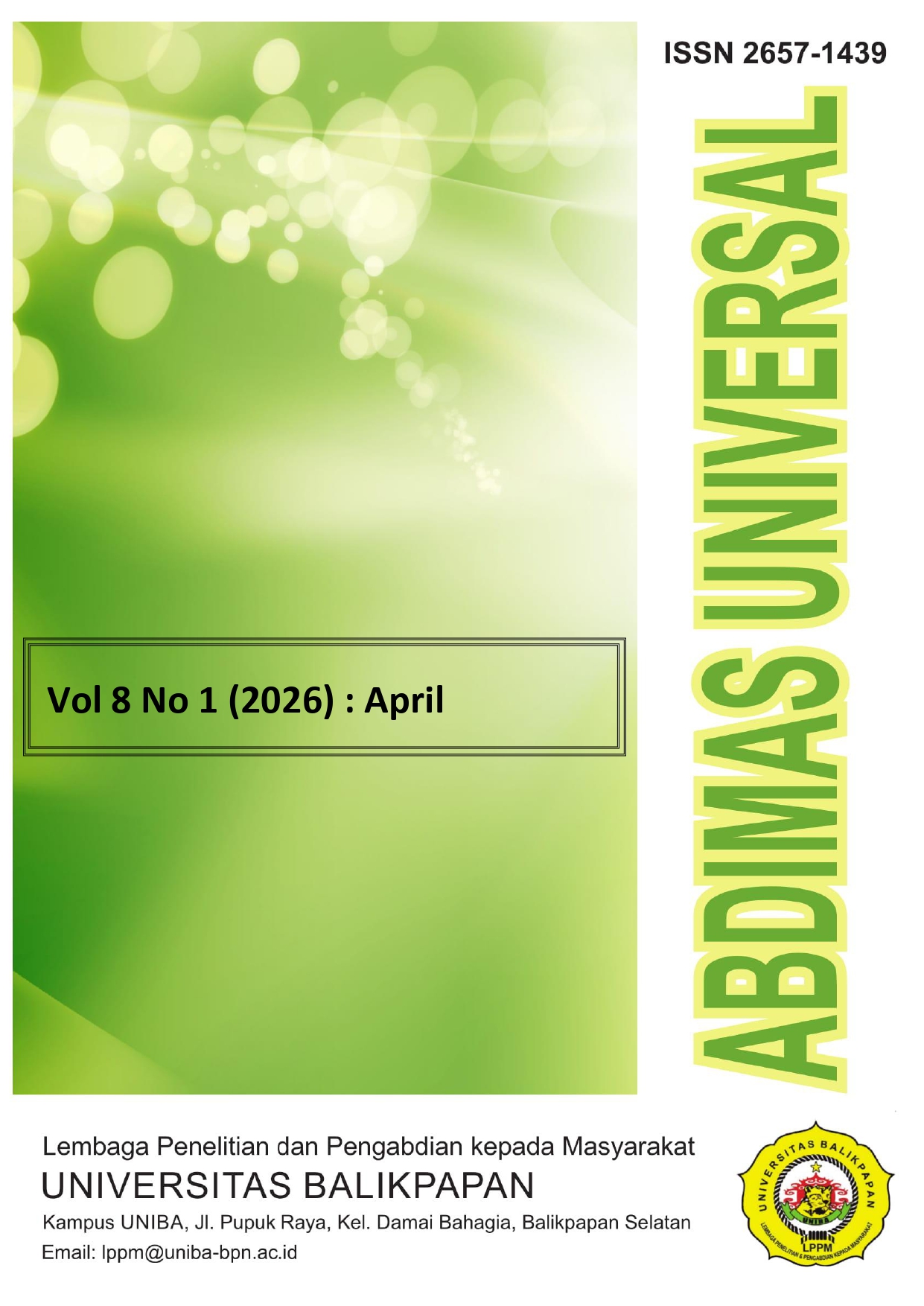 					View Vol. 8 No. 1 (2026): April
				